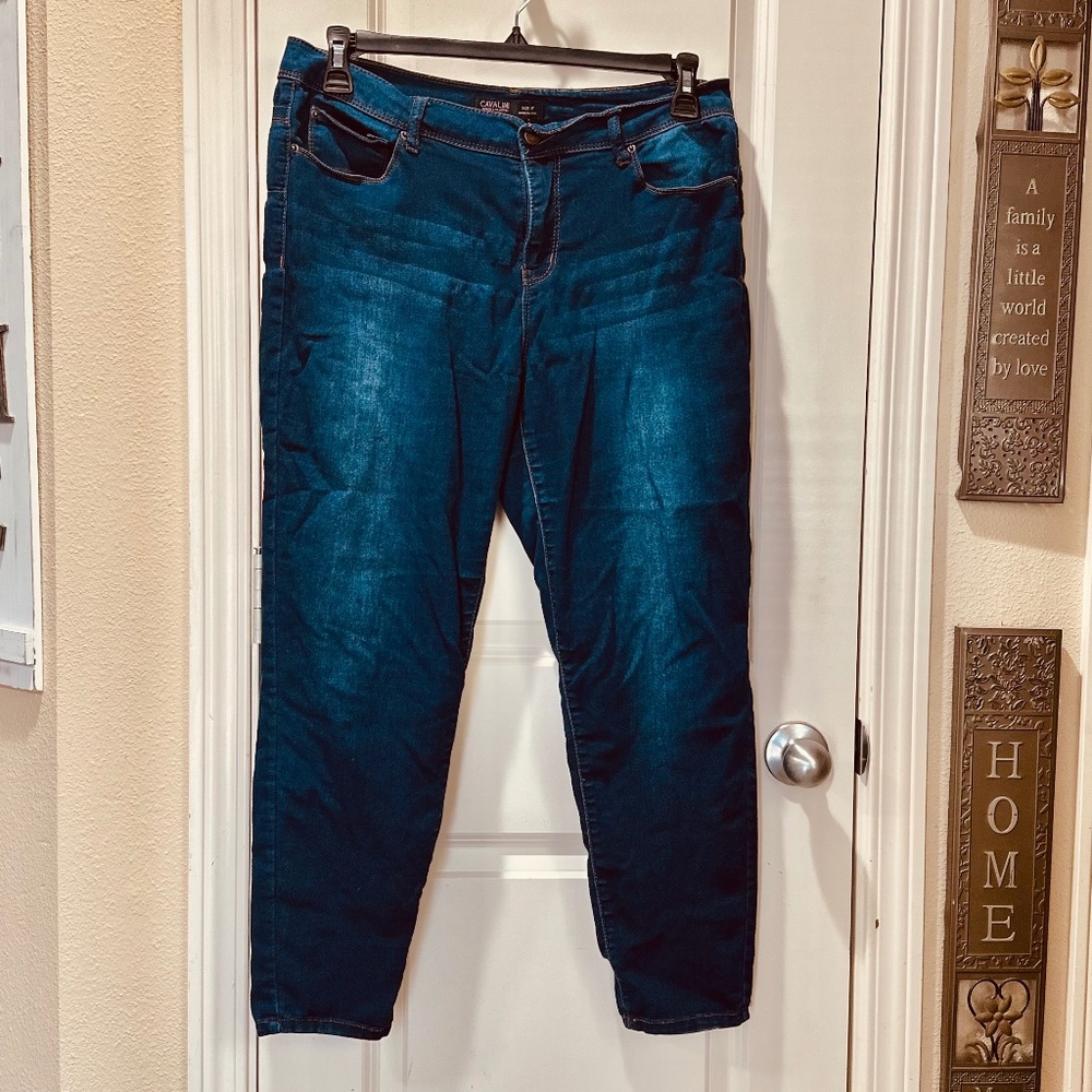 Cavalini Columbia Style Tush Enhancing Stretch Jeans